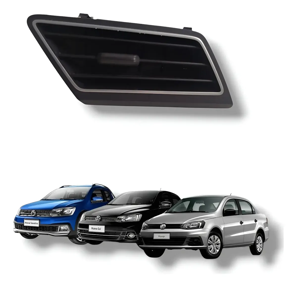 Difusor Ar L.Drt Vw Gol Saveiro 2017/21 5u0857190